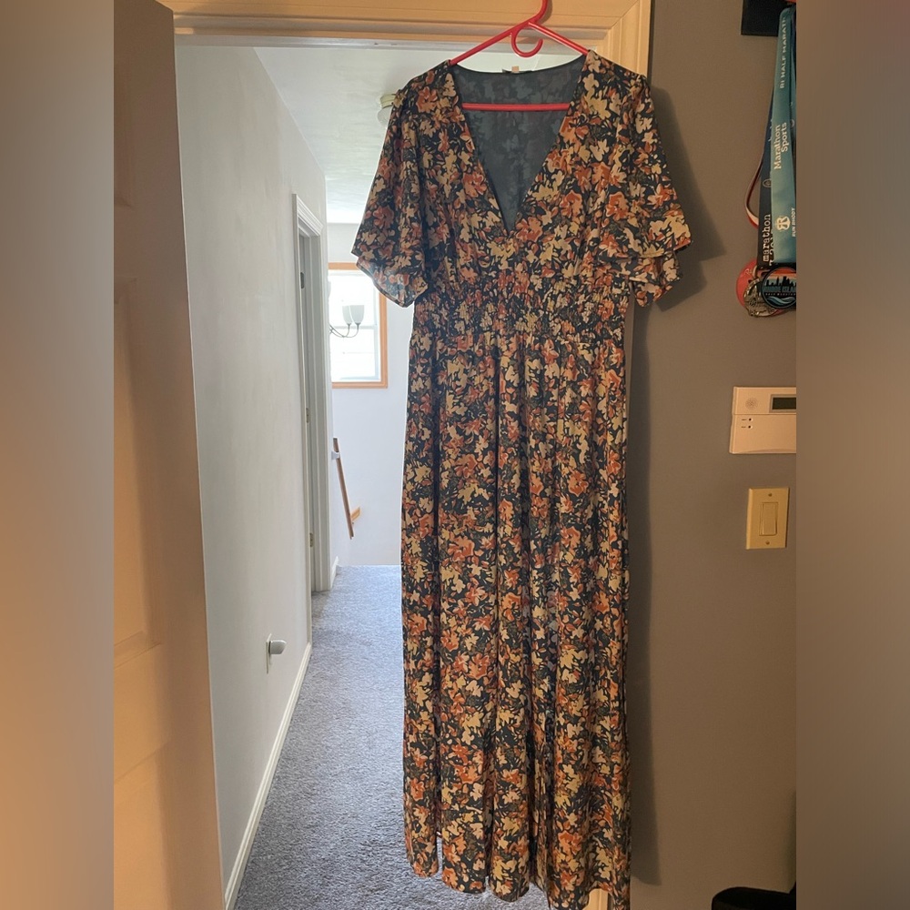 Baltic Born Floral Maxi Dress - Multicolor